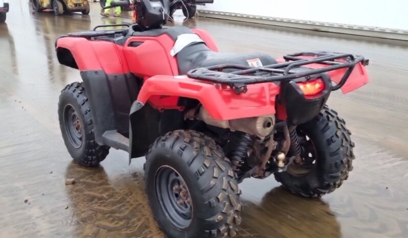 2021 Honda TRX520FM6 ATVs For Auction: Leeds – 23rd, 24th, 25th, 26th October @ 08:00am full