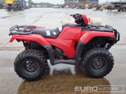 2021 Honda TRX520FM6 ATVs For Auction: Leeds – 23rd, 24th, 25th, 26th October @ 08:00am full