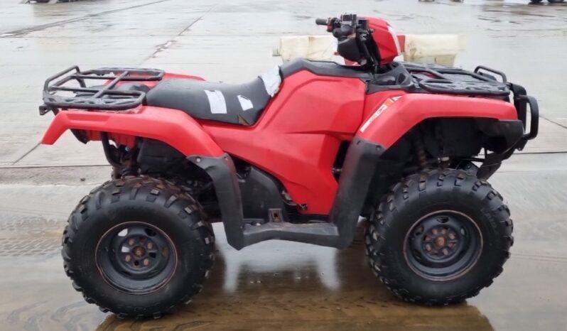 2021 Honda TRX520FM6 ATVs For Auction: Leeds – 23rd, 24th, 25th, 26th October @ 08:00am full