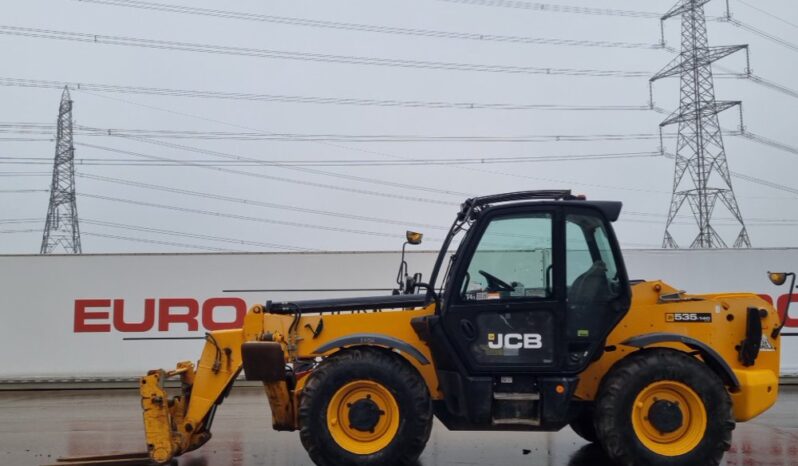 2015 JCB 535-140 Hi Viz Telehandlers For Auction: Leeds – 23rd, 24th, 25th, 26th October @ 08:00am full