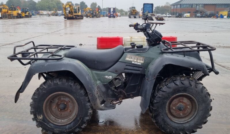 Suzuki King Quad 300 4WD Petrol Quad Bike ATVs For Auction: Leeds – 23rd, 24th, 25th, 26th October @ 08:00am full