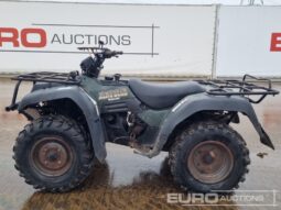 Suzuki King Quad 300 4WD Petrol Quad Bike ATVs For Auction: Leeds – 23rd, 24th, 25th, 26th October @ 08:00am full