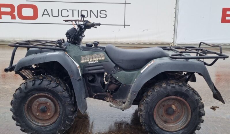 Suzuki King Quad 300 4WD Petrol Quad Bike ATVs For Auction: Leeds – 23rd, 24th, 25th, 26th October @ 08:00am full