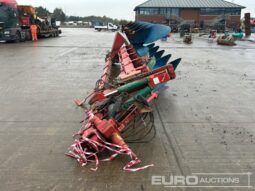 Kverneland 5 Furrow Hydraulic Reversible Plough to suit 3 Point Linkage Farm Machinery For Auction: Leeds – 23rd, 24th, 25th, 26th October @ 08:00am full