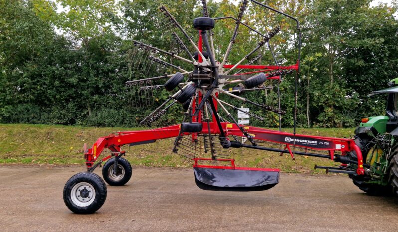 2017 Kongskilde R 760 twin rotor rake full