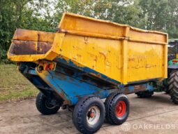 Richard western 10 ton tandem axle dump trailer full