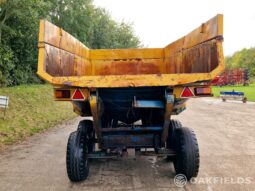 Richard western 10 ton tandem axle dump trailer full