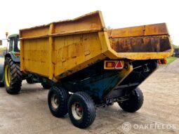 Richard western 10 ton tandem axle dump trailer full