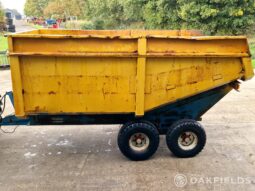 Richard western 10 ton tandem axle dump trailer full