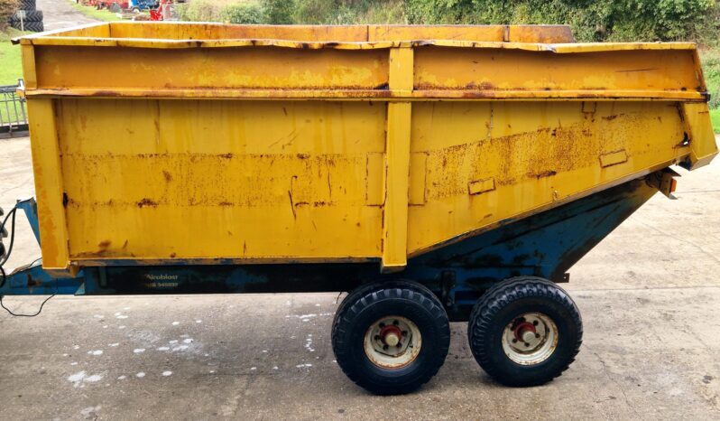 Richard western 10 ton tandem axle dump trailer full