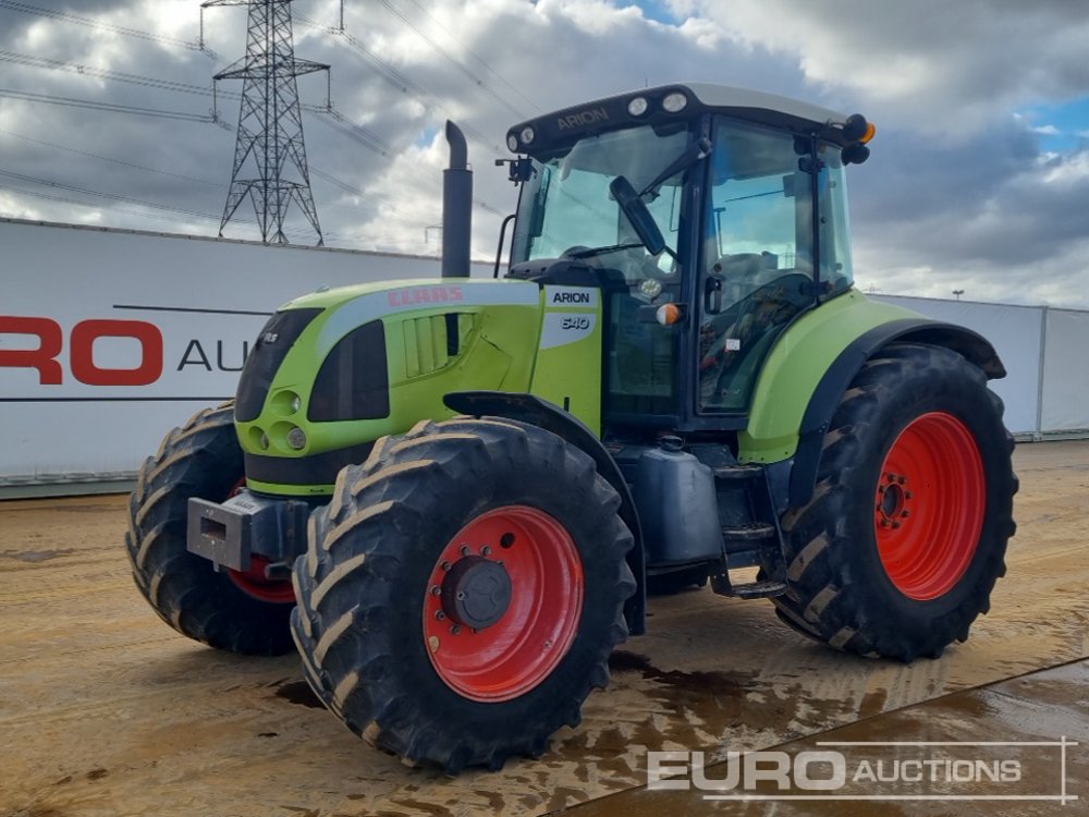 2009 Claas Arion 640 Tractors For Auction: Leeds – 23rd, 24th, 25th, 26th October @ 08:00am