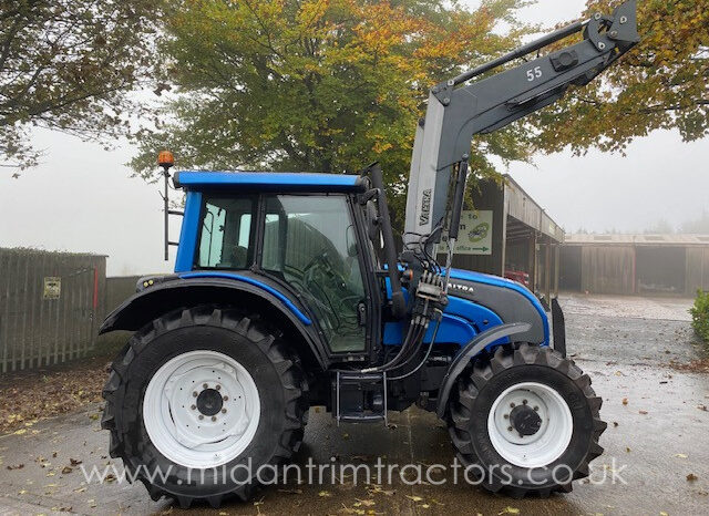 2007 Valtra N91 H/T with front suspension & Q55 loader full