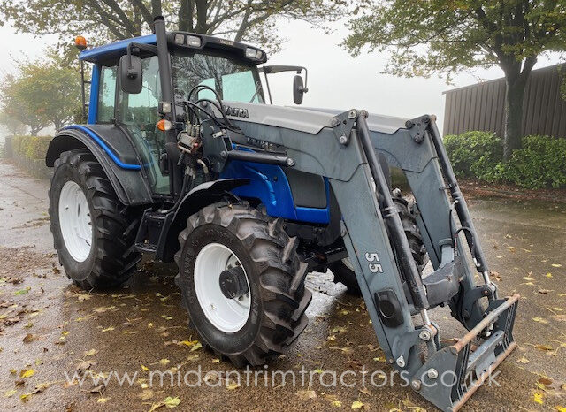 2007 Valtra N91 H/T with front suspension & Q55 loader full