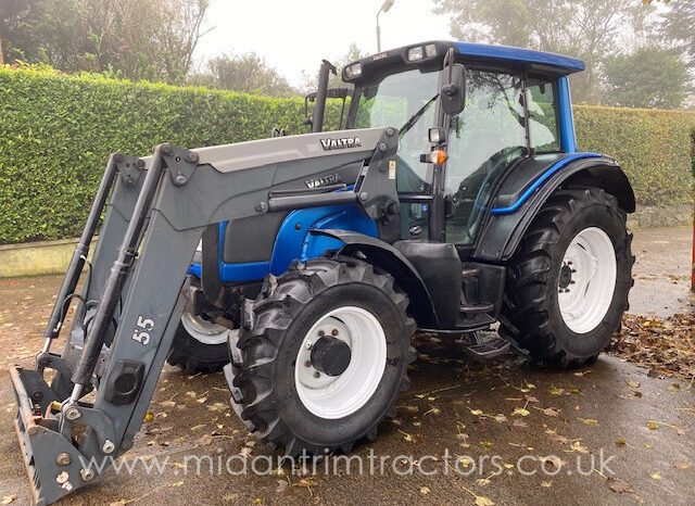 2007 Valtra N91 H/T with front suspension & Q55 loader full