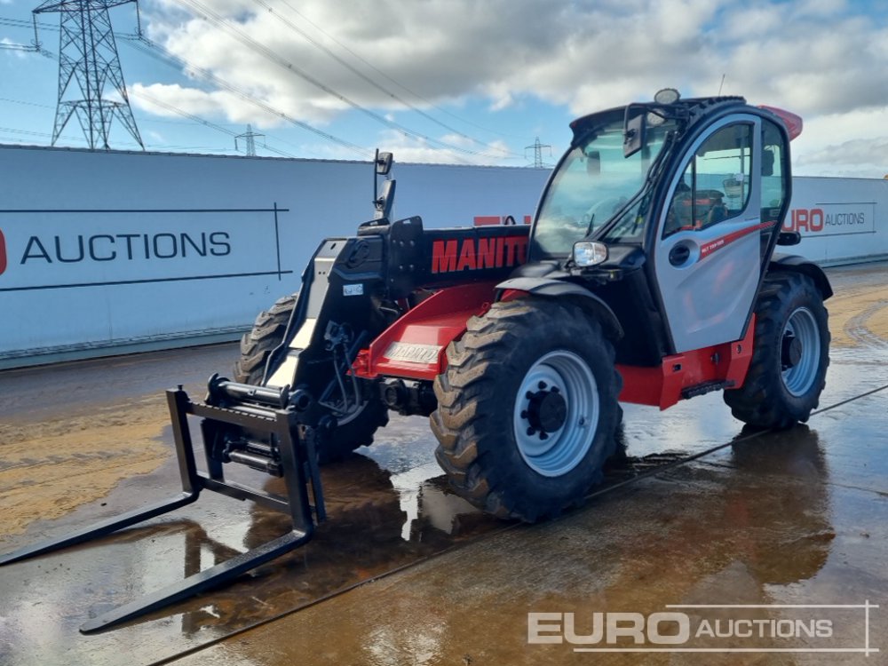 2017 Manitou MLT733-105 Telehandlers For Auction: Leeds – 23rd, 24th, 25th, 26th October @ 08:00am