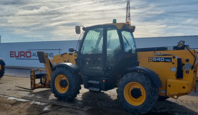 2021 JCB 540-180 Hi Viz Telehandlers For Auction: Leeds – 23rd, 24th, 25th, 26th October @ 08:00am full