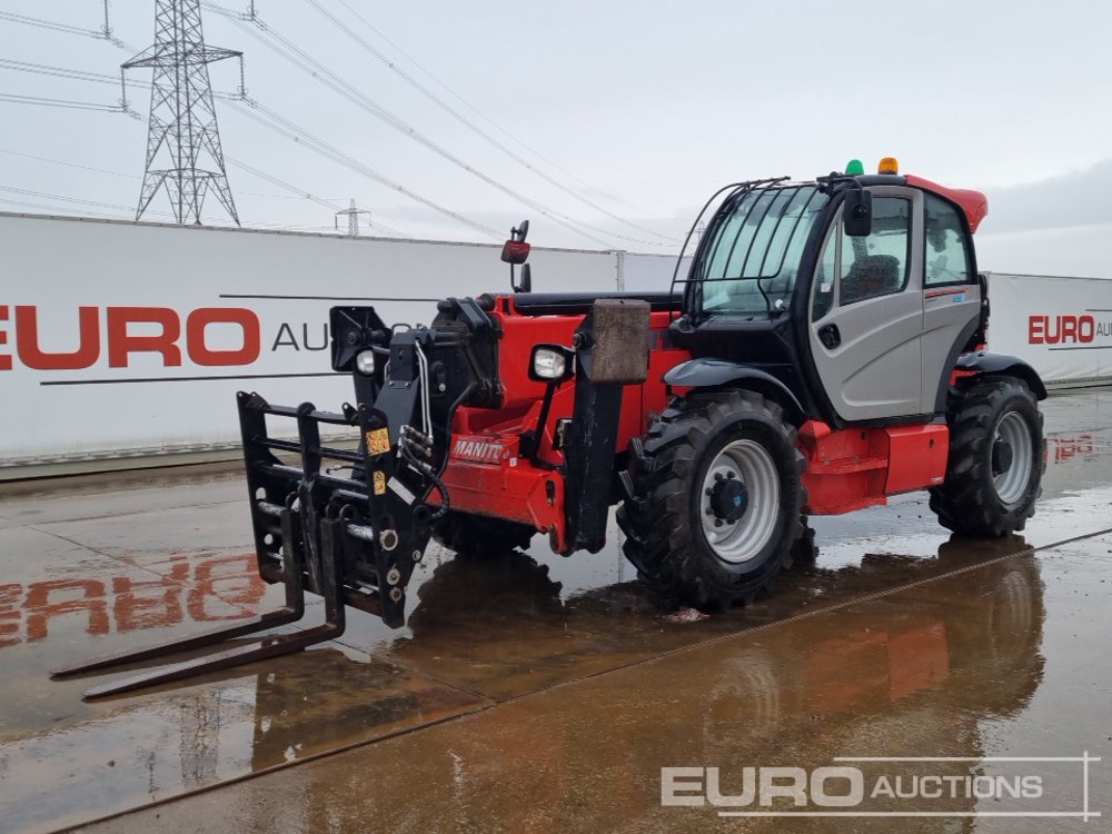 2021 Manitou MT1440 Telehandlers For Auction: Leeds – 23rd, 24th, 25th, 26th October @ 08:00am