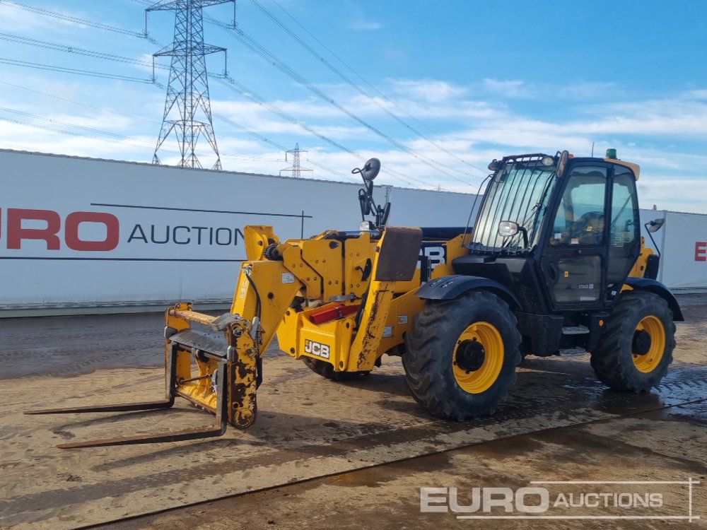 2021 JCB 540-180 Hi Viz Telehandlers For Auction: Leeds – 23rd, 24th, 25th, 26th October @ 08:00am