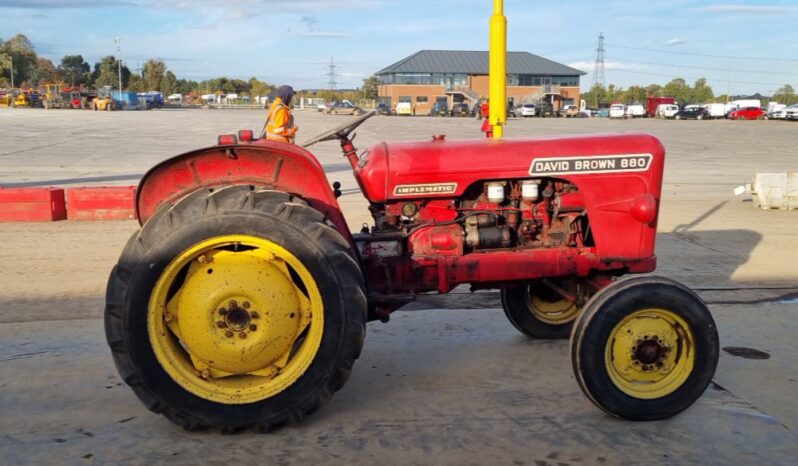 David Brown 880 Tractors For Auction: Leeds – 23rd, 24th, 25th, 26th October @ 08:00am full