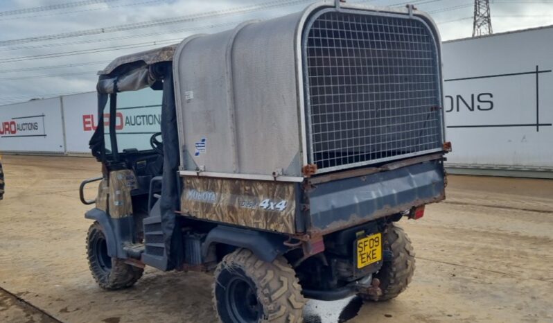 2009 Kubota RTV900-EU Utility Vehicles For Auction: Leeds – 23rd, 24th, 25th, 26th October @ 08:00am full