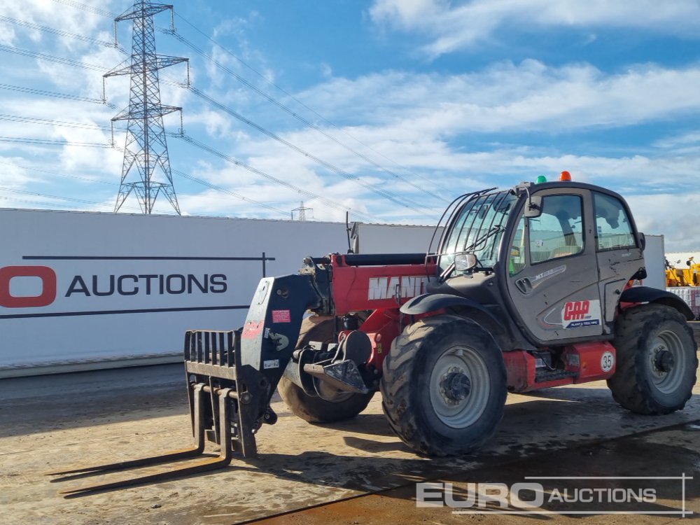 2015 Manitou MT1135 Telehandlers For Auction: Leeds – 23rd, 24th, 25th, 26th October @ 08:00am