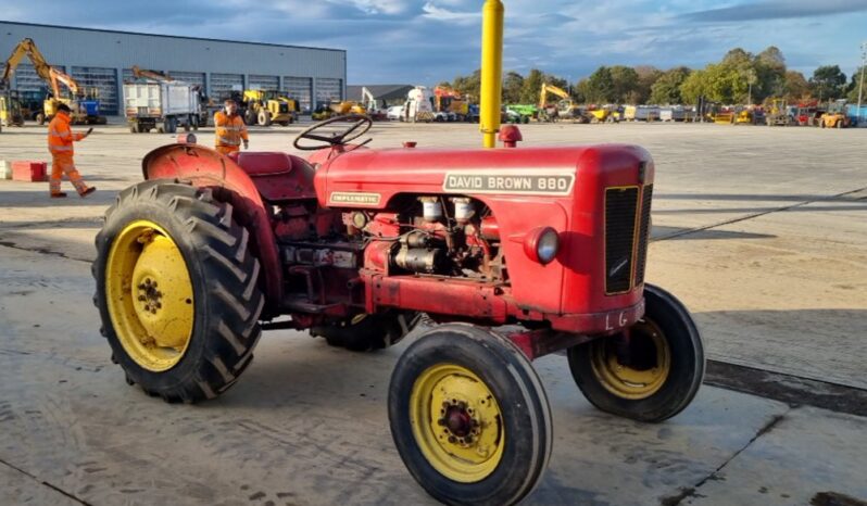 David Brown 880 Tractors For Auction: Leeds – 23rd, 24th, 25th, 26th October @ 08:00am full