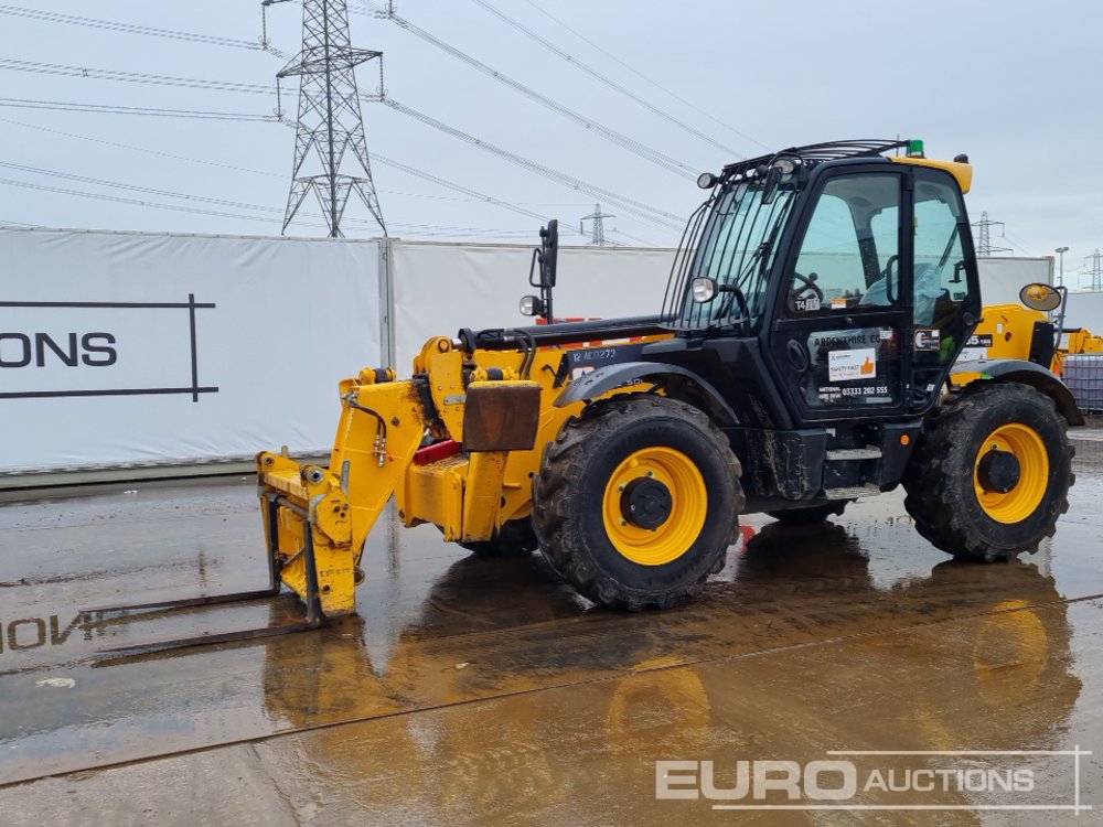 2018 JCB 535-125 Hi Viz Telehandlers For Auction: Leeds – 23rd, 24th, 25th, 26th October @ 08:00am