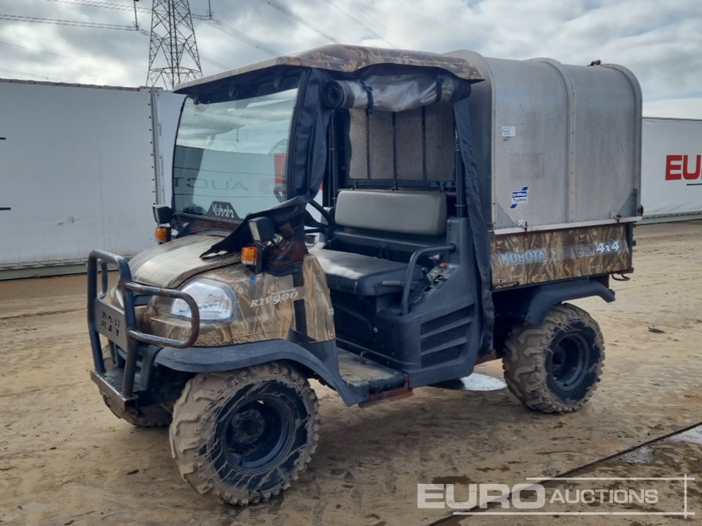 2009 Kubota RTV900-EU Utility Vehicles For Auction: Leeds – 23rd, 24th, 25th, 26th October @ 08:00am