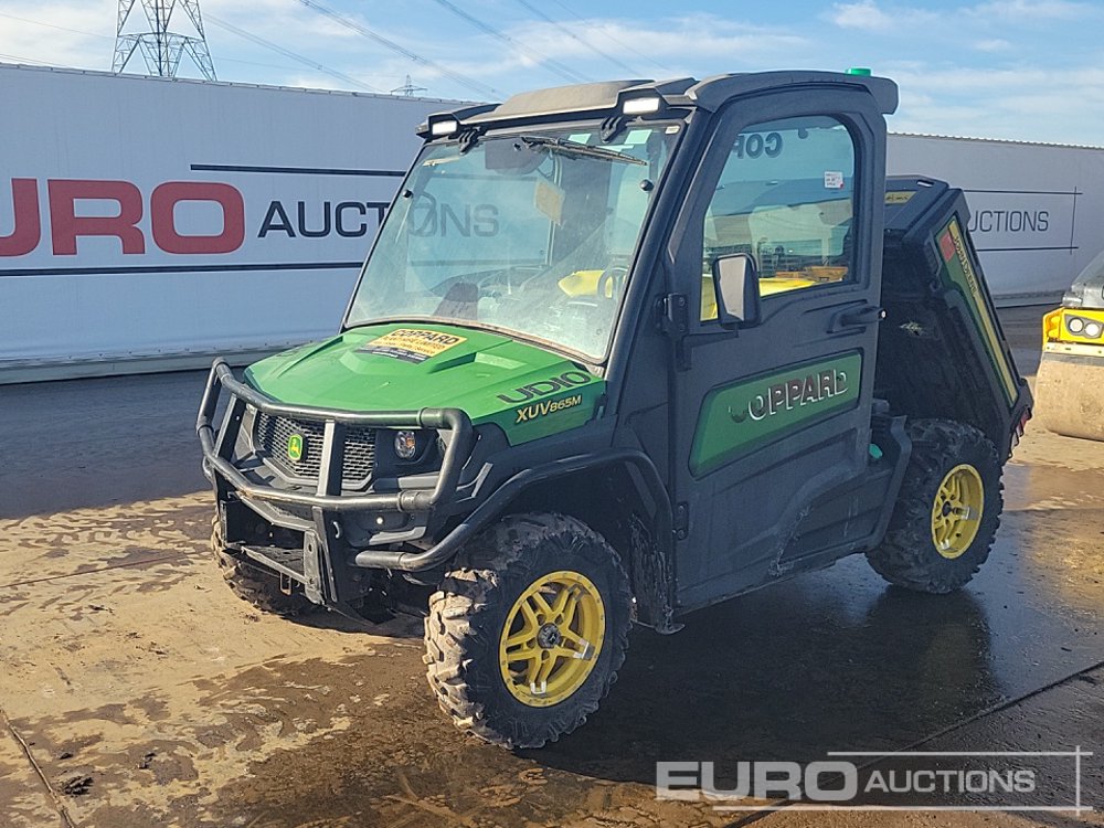 John Deere XUV865M Utility Vehicles For Auction: Leeds – 23rd, 24th, 25th, 26th October @ 08:00am