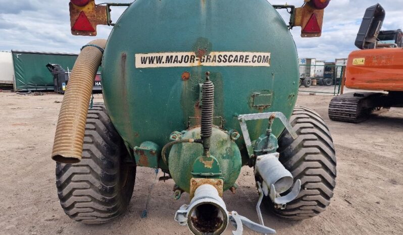 Major Slurry-Vac 1300 Single Axle Drawbar Vacuum Tanker full