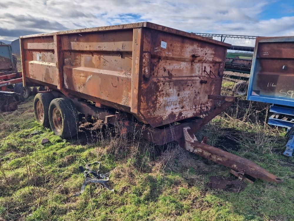 Griffiths Tandem Axle Drawbar Tipping Trailer