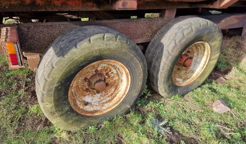 Griffiths Tandem Axle Drawbar Tipping Trailer full