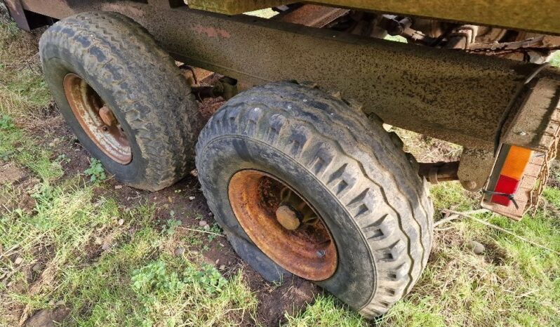 Griffiths Tandem Axle Drawbar Tipping Trailer full