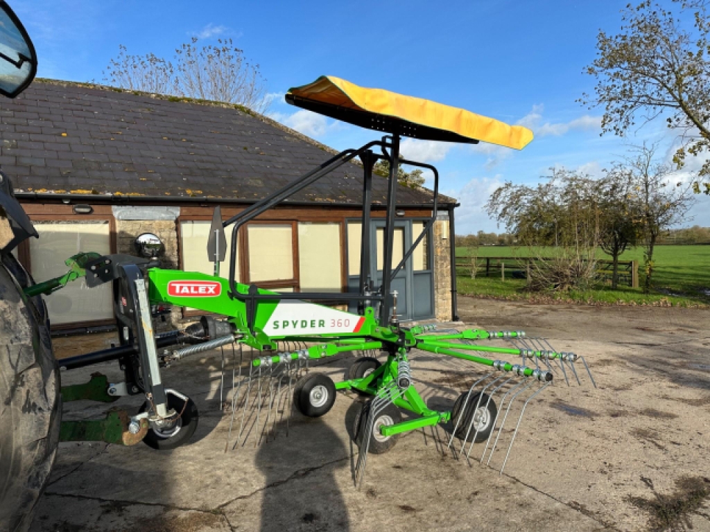 2020 TALEX SPYDER 360 SINGLE ROTOR RAKE 3,350 + VAT