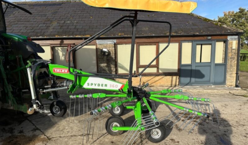 2020 TALEX SPYDER 360 SINGLE ROTOR RAKE 3,350 + VAT full