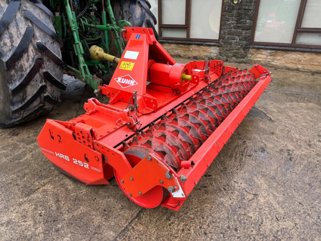 KUHN HRB 252 POWER HARROW 6,950 + VAT