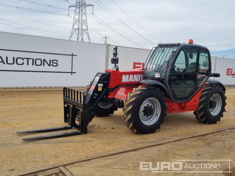 2014 Manitou MT732 Telehandlers For Auction: Leeds – 23rd, 24th, 25th, 26th October @ 08:00am