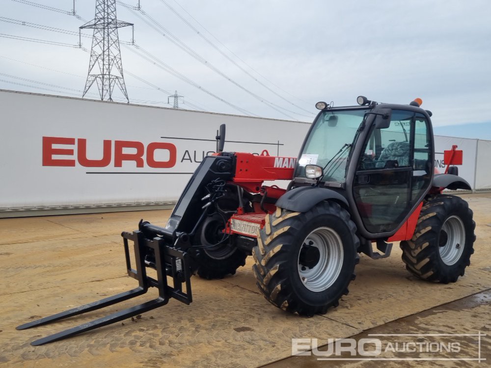 2012 Manitou MLT627T Telehandlers For Auction: Leeds – 23rd, 24th, 25th, 26th October @ 08:00am