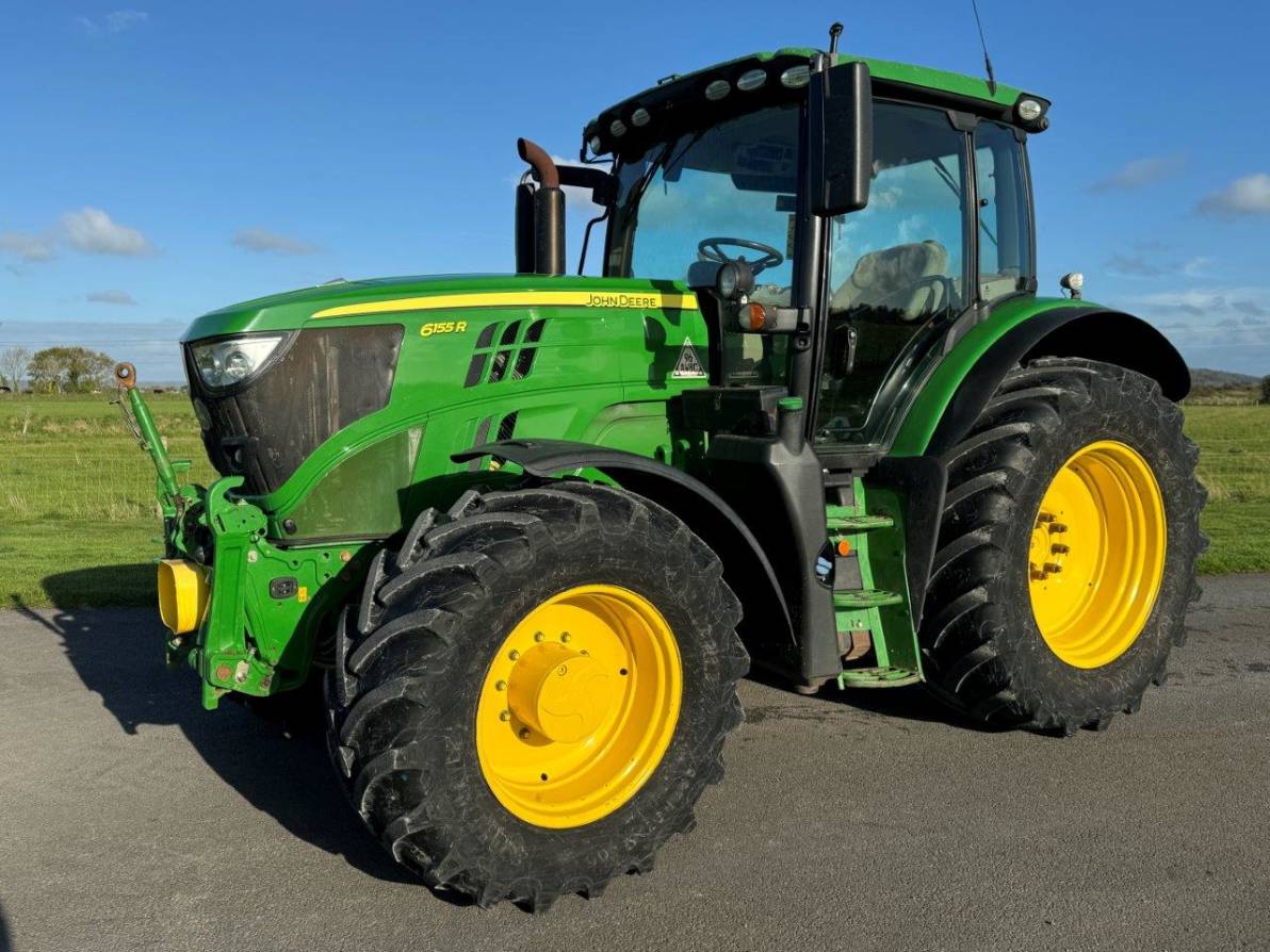 2019 John Deere 6155R  – £55,000 for sale in Somerset