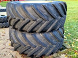 Pair of VF710/60 R38 Michelin XeoBib tyres full