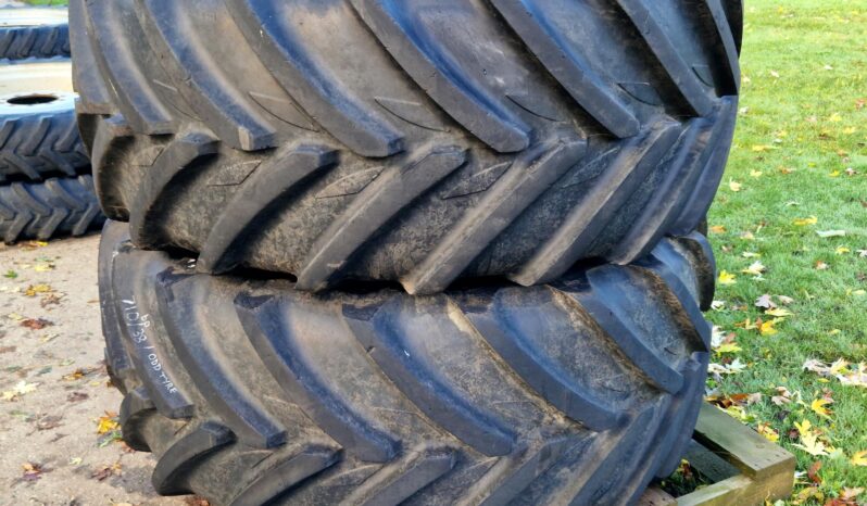 Pair of VF710/60 R38 Michelin XeoBib tyres full