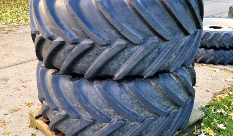 Pair of VF710/60 R38 Michelin XeoBib tyres full