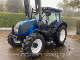 Valtra N91 H/T with front suspension & Q55 loader full