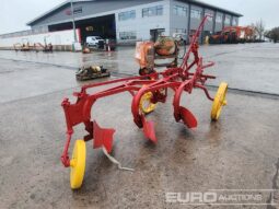 Massey Harris 3 Furough Plough Farm Machinery For Auction: Dromore – 6th & 7th December 2024 @ 9:00am full