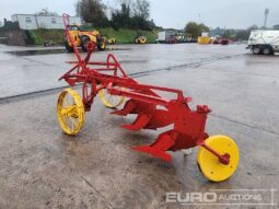 Massey Harris 3 Furough Plough Farm Machinery For Auction: Dromore – 6th & 7th December 2024 @ 9:00am full