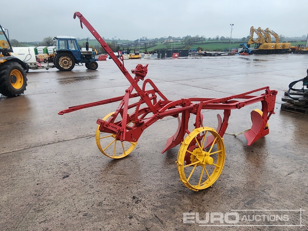 Massey Harris 3 Furough Plough Farm Machinery For Auction: Dromore – 6th & 7th December 2024 @ 9:00am