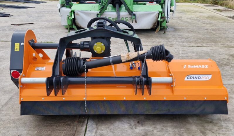 Unused SaMasz Grino 200 Flail Mower Farm Machinery For Auction: Dromore – 6th & 7th December 2024 @ 9:00am full