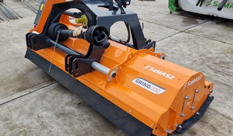 Unused SaMasz Grino 200 Flail Mower Farm Machinery For Auction: Dromore – 6th & 7th December 2024 @ 9:00am full