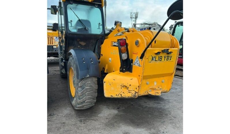 2018 JCB 540-140 Hi Viz Telehandlers For Auction: Leeds -27th, 28th, 29th, 30th November 24 @ 8:00am full