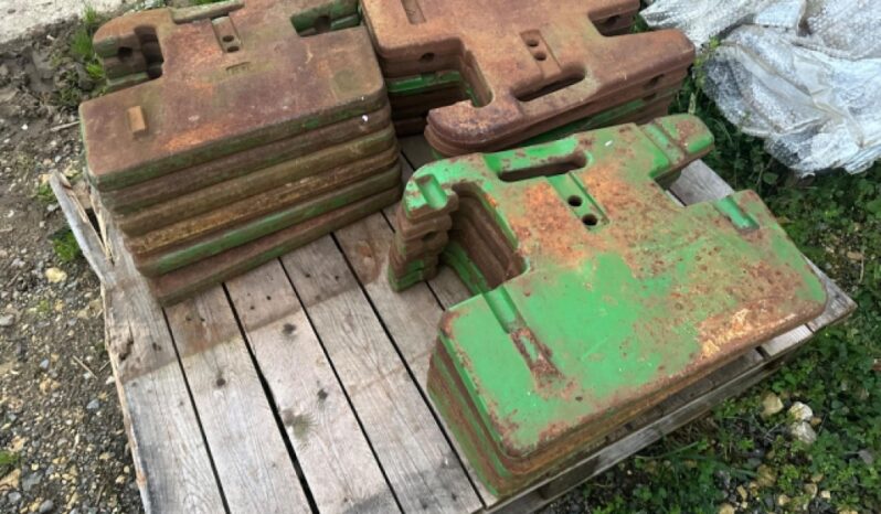 JOHN DEERE 50KG WAFER WEIGHTS 770 + VAT full